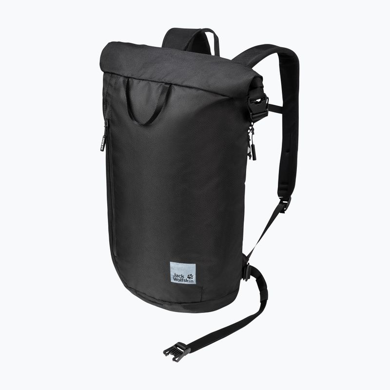 Plecak miejski Jack Wolfskin Helsinki Rolltop 18 l ultra black