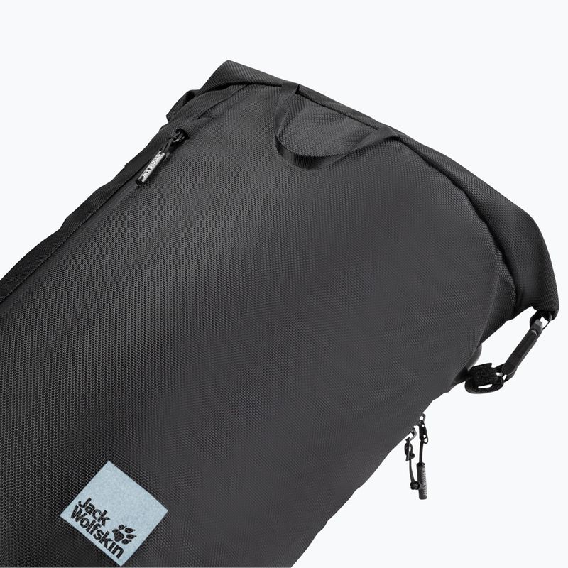 Plecak miejski Jack Wolfskin Helsinki Rolltop 18 l ultra black 5
