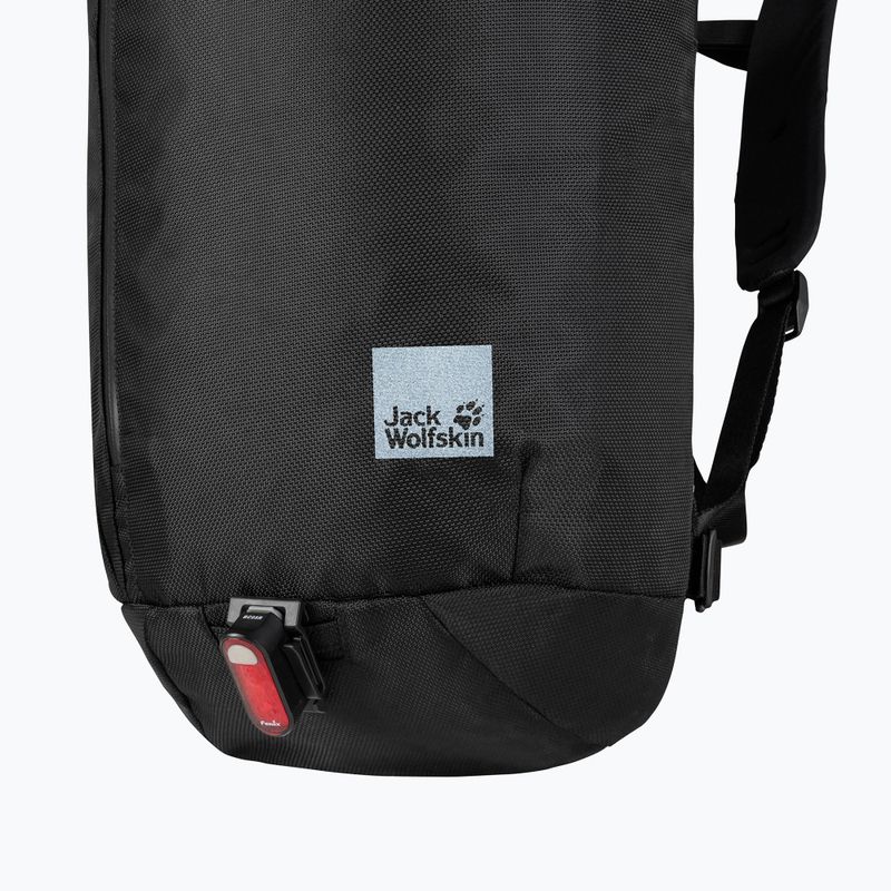 Plecak miejski Jack Wolfskin Helsinki Rolltop 18 l ultra black 6