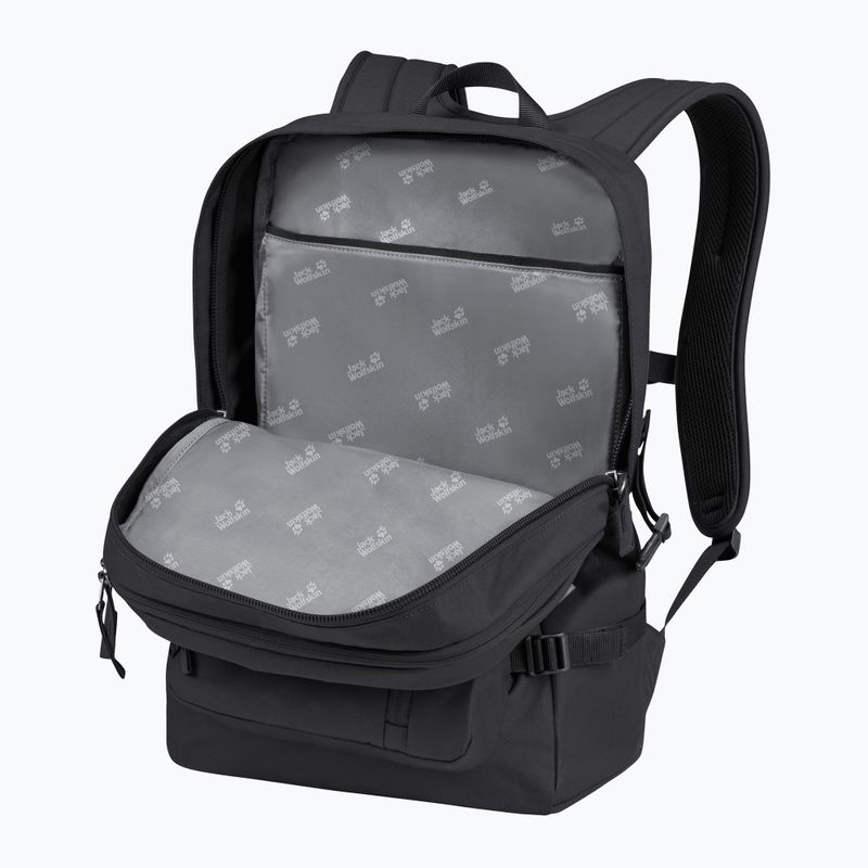 Plecak miejski Jack Wolfskin Berkeley De Luxe 30 l 2022 black 10