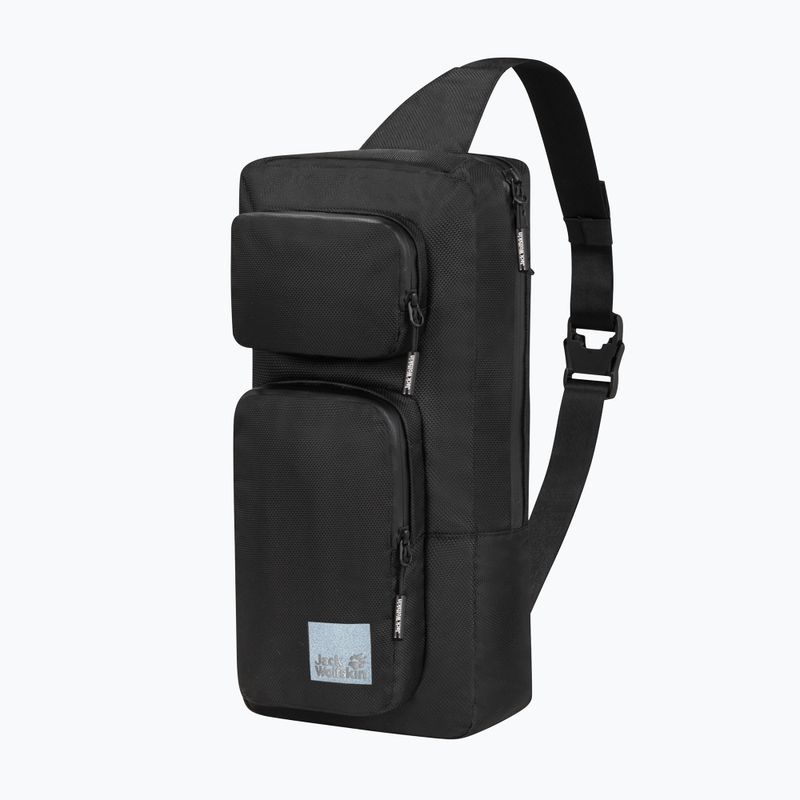 Torba na ramię Jack Wolfskin Lyon Cross Over 8 l ultra black