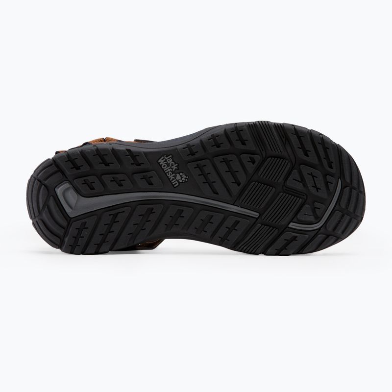 Sandały męskie Jack Wolfskin Lakewood Ride brown/black 5