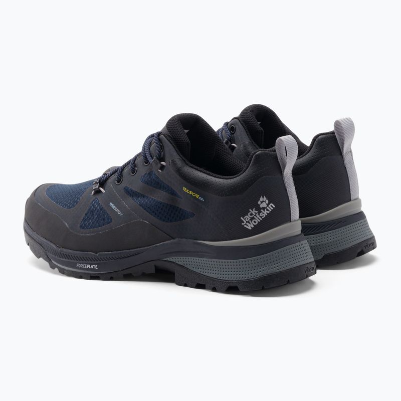 Buty trekkingowe męskie Jack Wolfskin Force Striker Texapore Low dark blue/phantom 3