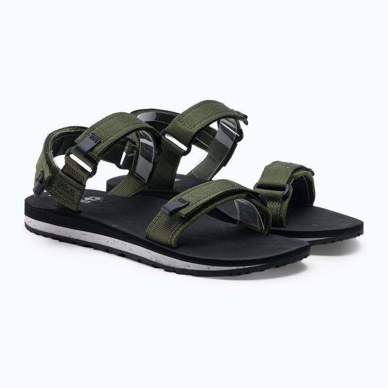 Sandały męskie Jack Wolfskin Outfresh khaki/black 3