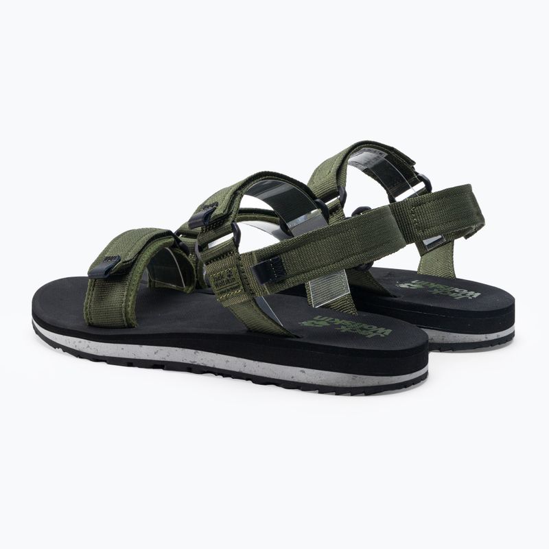 Sandały męskie Jack Wolfskin Outfresh khaki/black 4