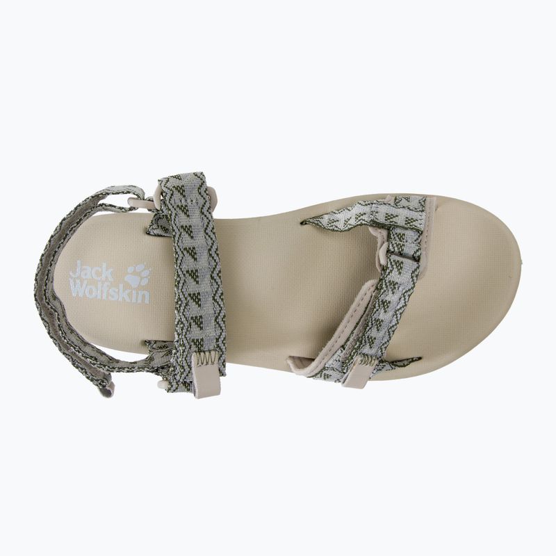Sandały damskie Jack Wolfskin Outfresh beige/beige 6