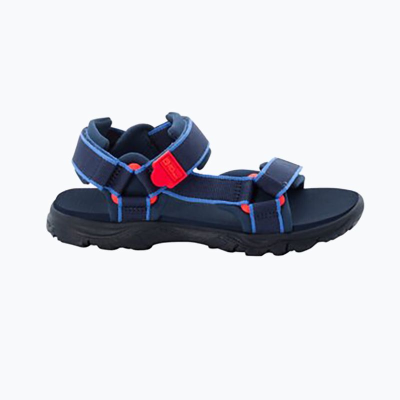 Sandały dziecięce Jack Wolfskin Seven Seas 3 blue/red 9