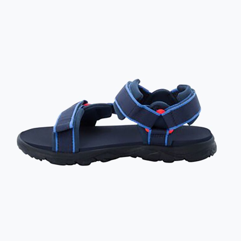 Sandały dziecięce Jack Wolfskin Seven Seas 3 blue/red 10