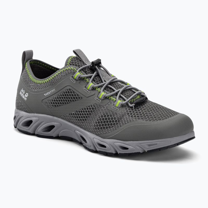 Buty turystyczne męskie Jack Wolfskin Breezer Vent Low grey/lime