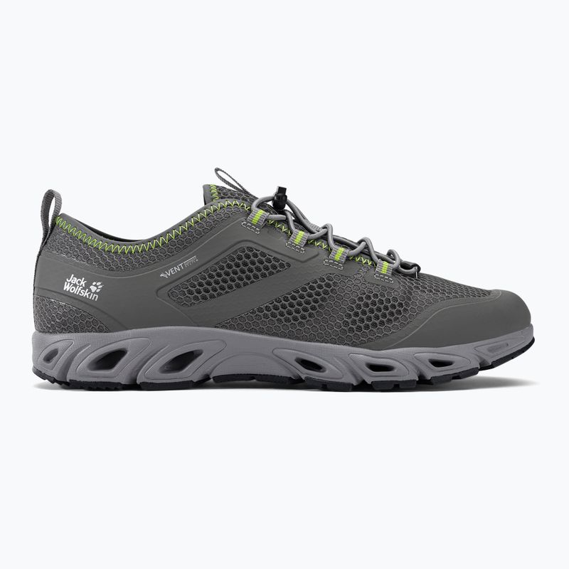 Buty turystyczne męskie Jack Wolfskin Breezer Vent Low grey/lime 2