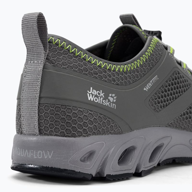 Buty turystyczne męskie Jack Wolfskin Breezer Vent Low grey/lime 9