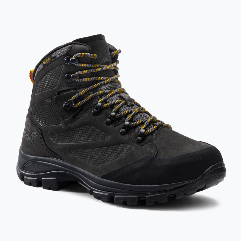 Buty trekkingowe męskie Jack Wolfskin Rebellion Texapore Mid phantom/burly yellow xt