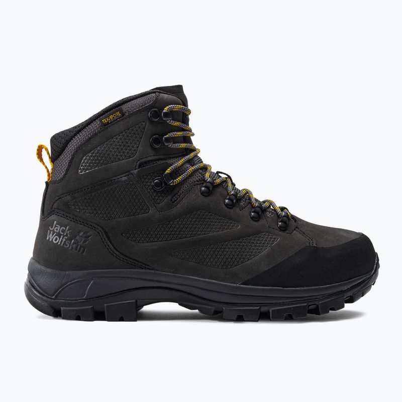 Buty trekkingowe męskie Jack Wolfskin Rebellion Texapore Mid phantom/burly yellow xt 2