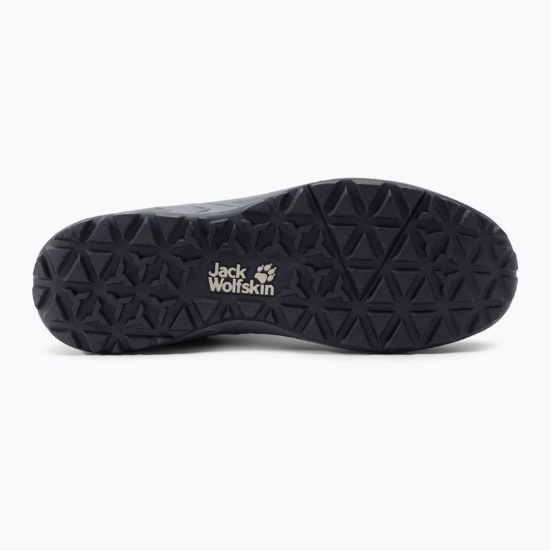 Buty trekkingowe męskie Jack Wolfskin Woodland 2 Texapore Mid black/burly yellow xt 4