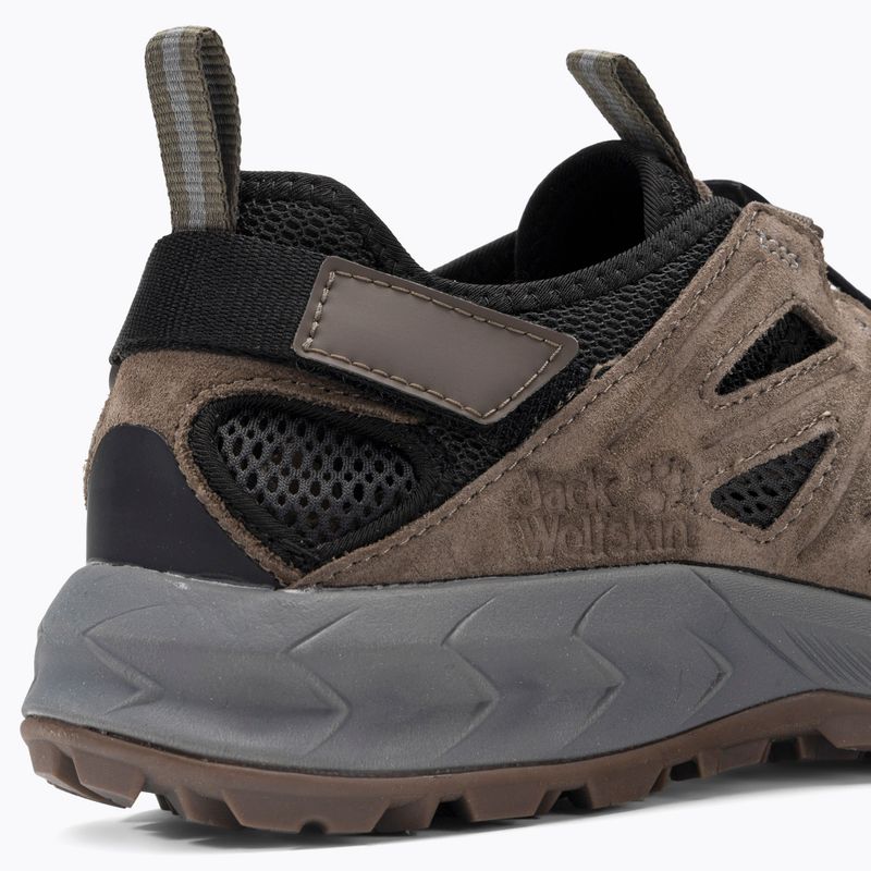 Buty trekkingowe męskie Jack Wolfskin Woodland 2 Hybrid Low brown/phantom 8