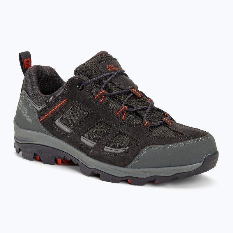 Buty trekkingowe męskie Jack Wolfskin Vojo 3 Texapore Low grey/orange