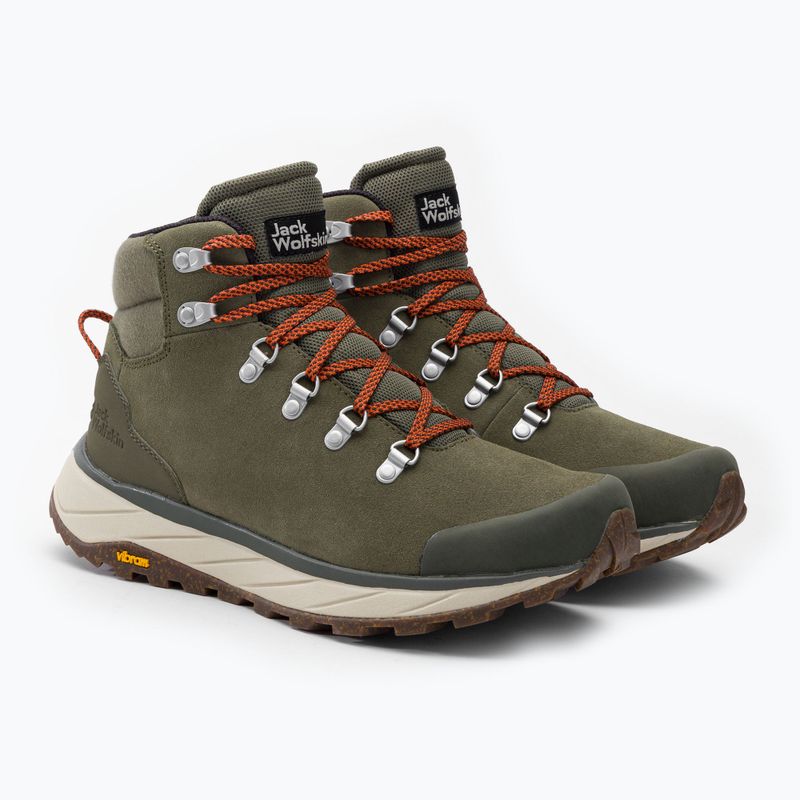 Buty męskie Jack Wolfskin Terraventure Urban Mid khaki/orange 4