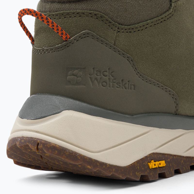 Buty turystyczne męskie Jack Wolfskin Terraventure Urban Mid khaki/orange 8