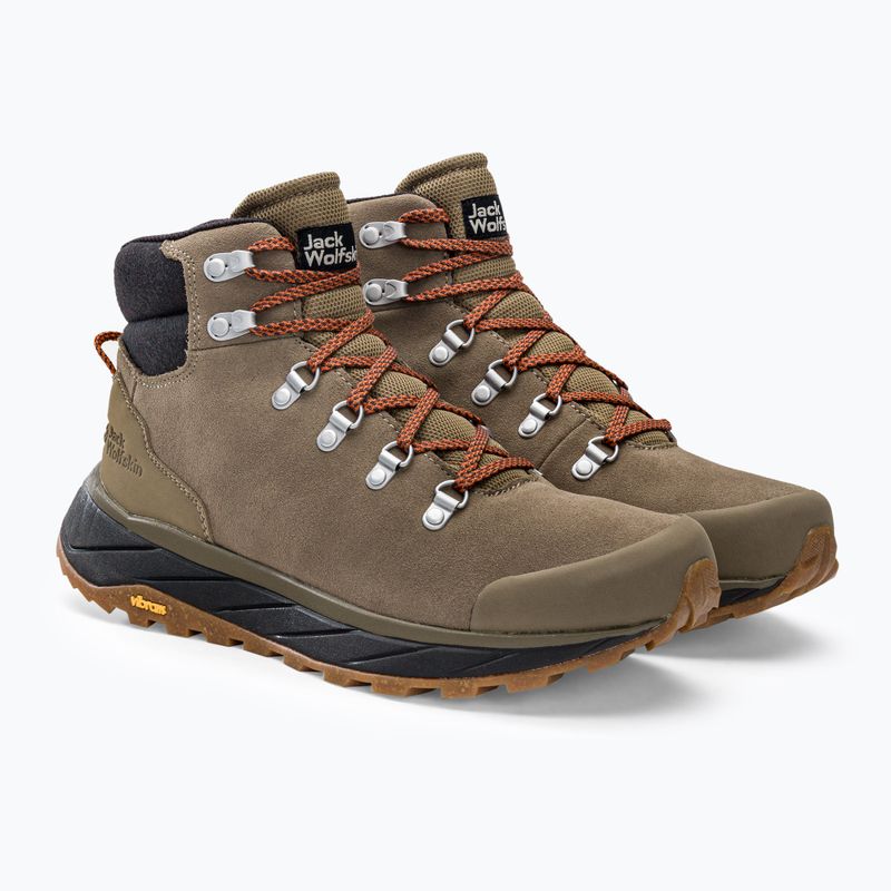 Buty turystyczne męskie Jack Wolfskin Terraventure Urban Mid clay/phantom 4