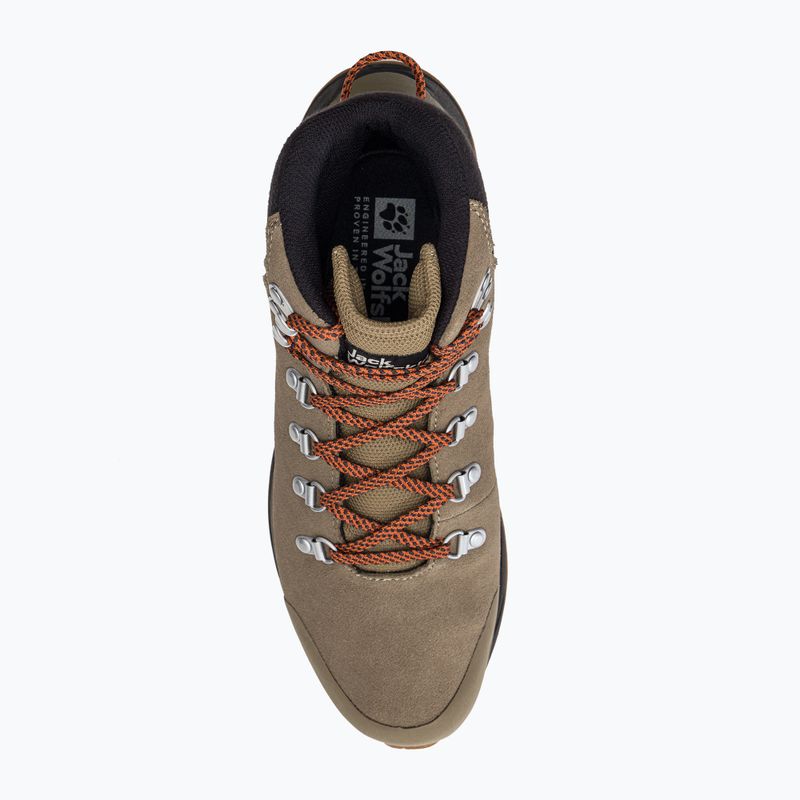 Buty turystyczne męskie Jack Wolfskin Terraventure Urban Mid clay/phantom 6