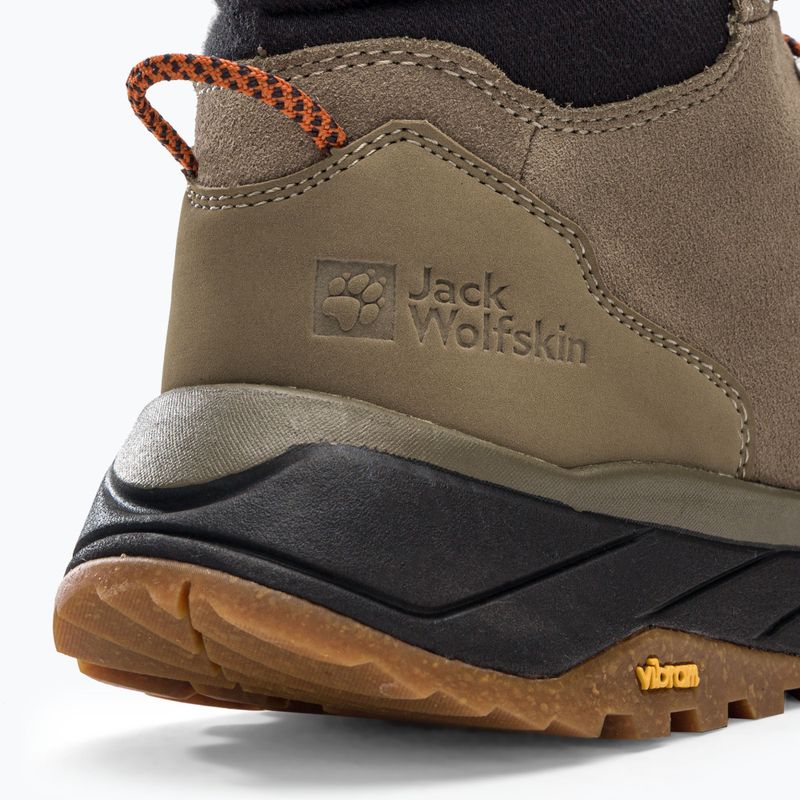 Buty turystyczne męskie Jack Wolfskin Terraventure Urban Mid clay/phantom 8