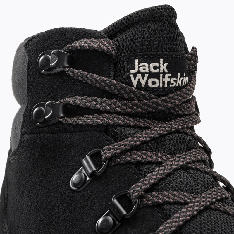 Buty turystyczne męskie Jack Wolfskin Terraventure Urban Mid black 9