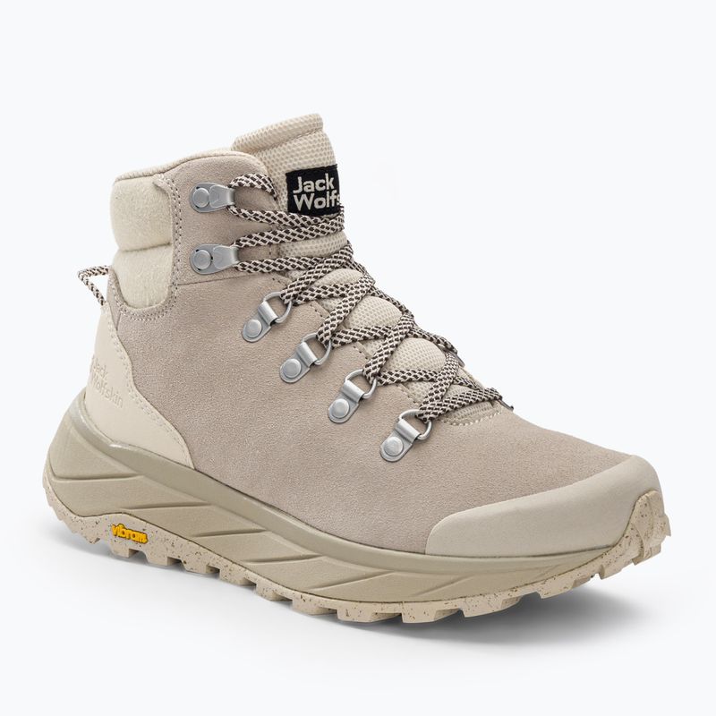 Buty turystyczne damskie Jack Wolfskin Terraventure Urban Mid beige/beige