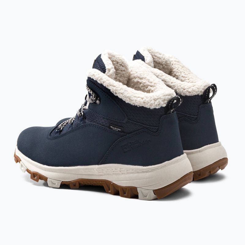 Buty damskie Jack Wolfskin Everquest Texapore Mid dark blue/off-white 3