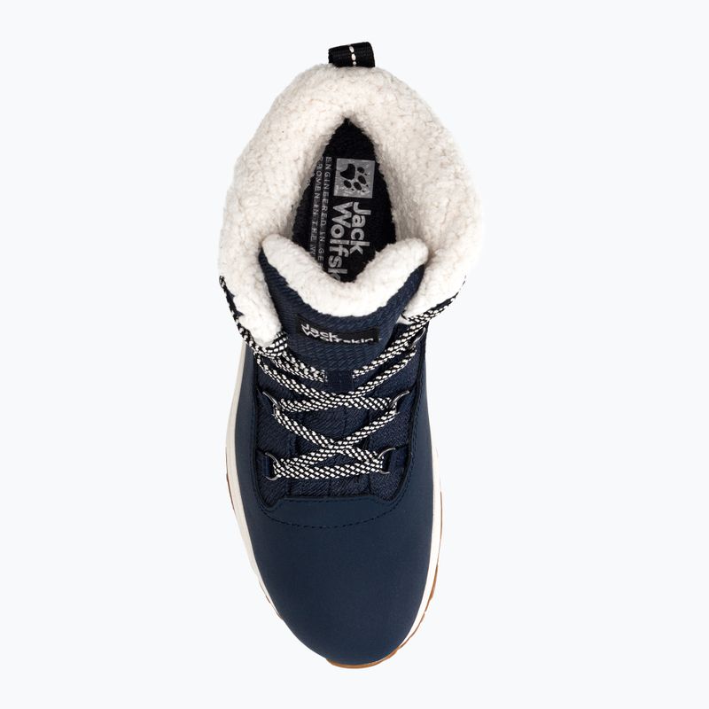 Buty damskie Jack Wolfskin Everquest Texapore Mid dark blue/off-white 6