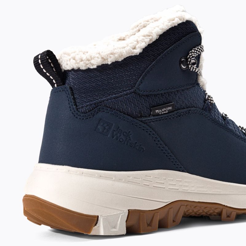 Buty damskie Jack Wolfskin Everquest Texapore Mid dark blue/off-white 7