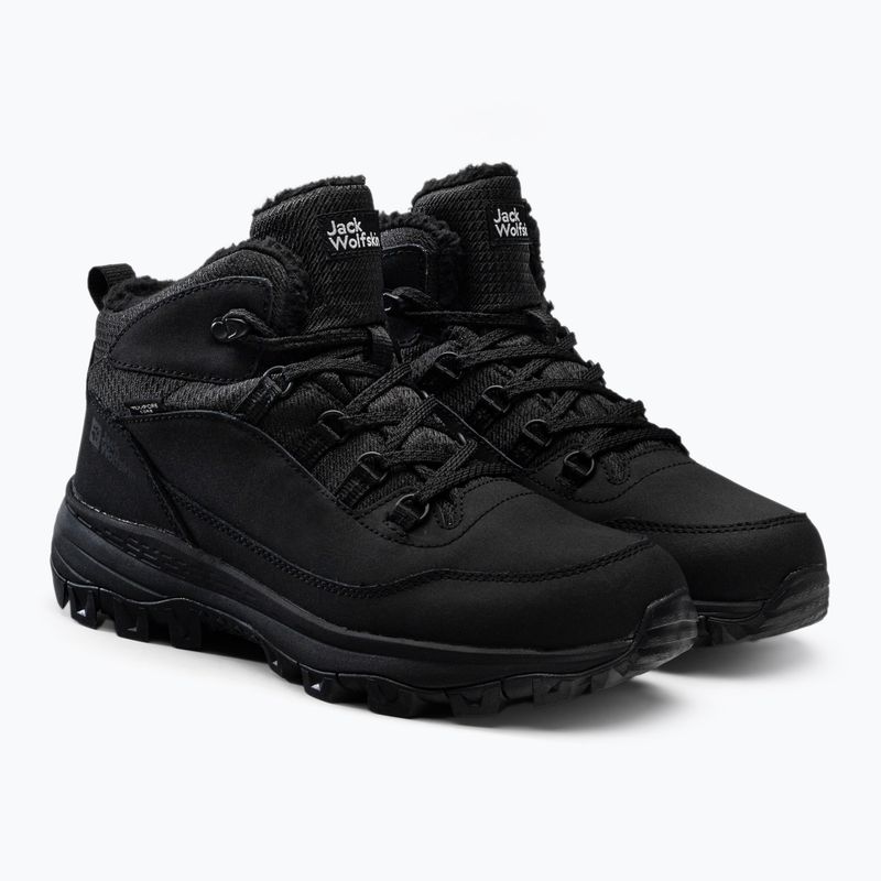 Buty męskie Jack Wolfskin Everquest Texapore Mid black 5