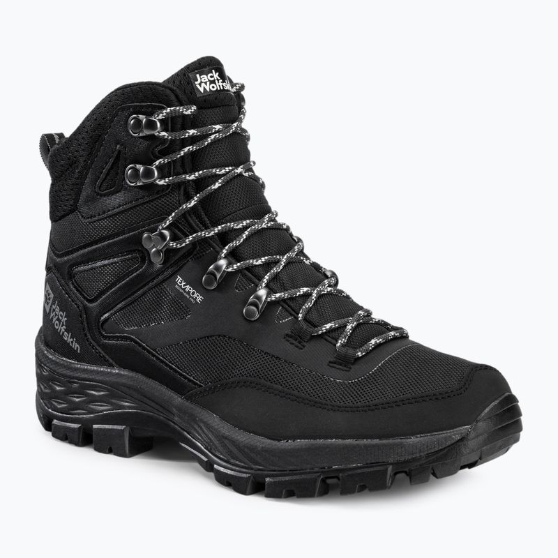 Buty trekkingowe męskie Jack Wolfskin Rebellion Guide Texapore Mid black