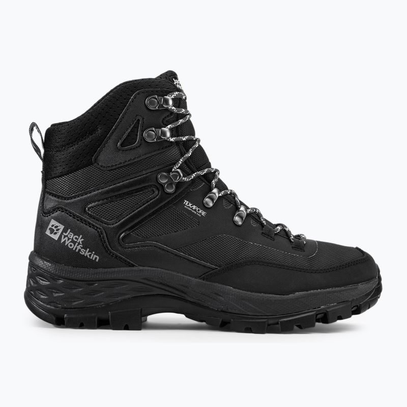 Buty trekkingowe męskie Jack Wolfskin Rebellion Guide Texapore Mid black 2