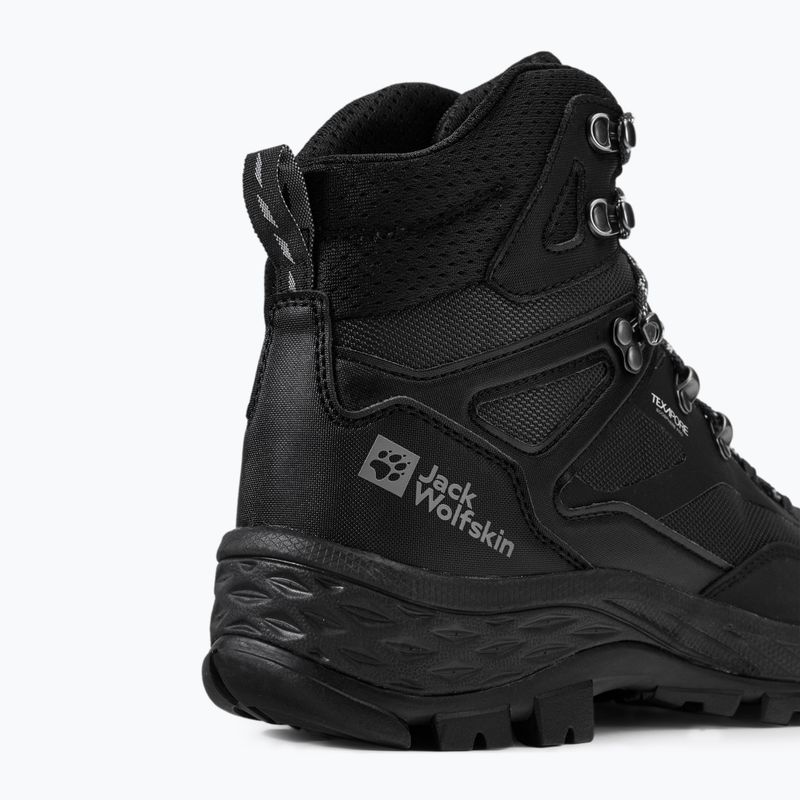 Buty trekkingowe męskie Jack Wolfskin Rebellion Guide Texapore Mid black 8
