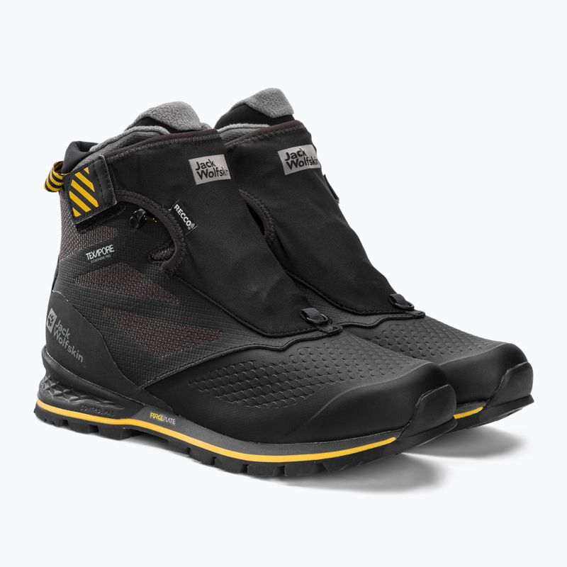 Buty trekkingowe męskie Jack Wolfskin 1995 Series Texapore Mid black/burly yellow xt 4