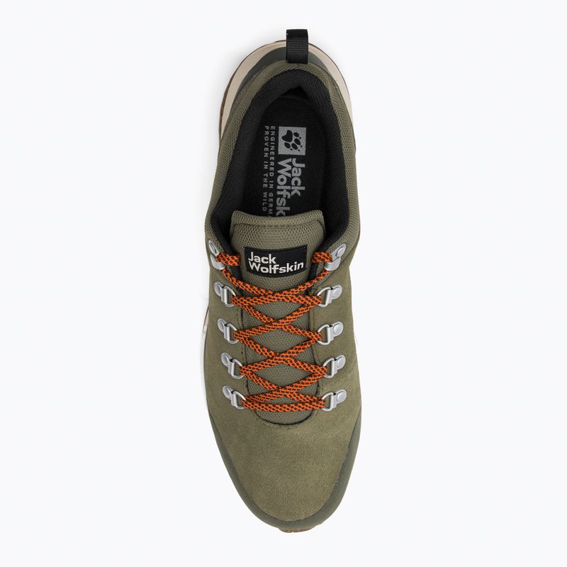 Buty turystyczne męskie Jack Wolfskin Terraventure Urban Low khaki/orange 6