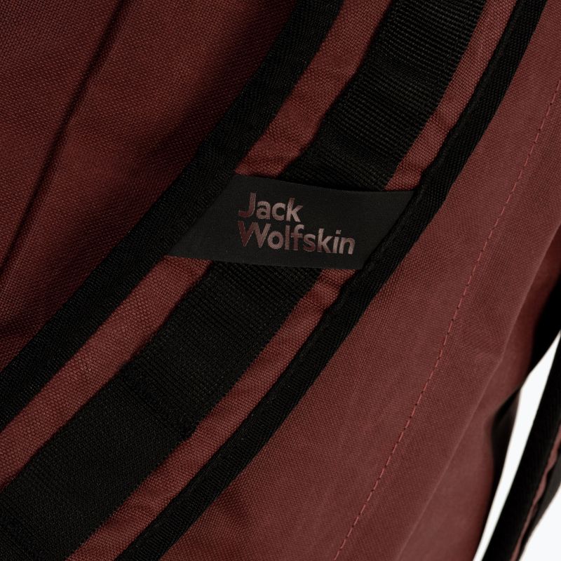 Torba podróżna Jack Wolfskin Traveltopia Duffle 45 l cordovan red 9