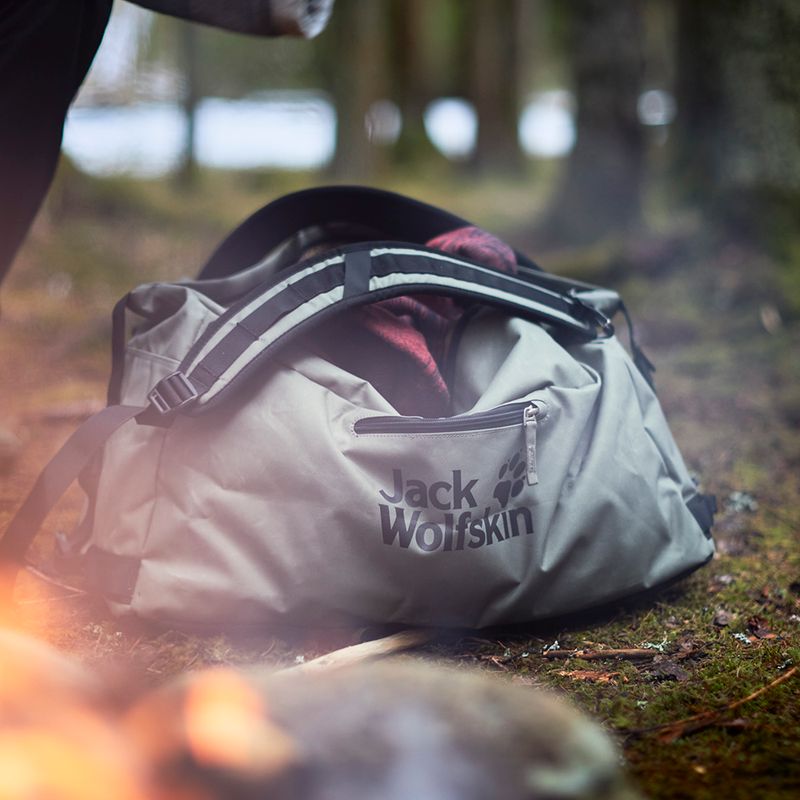 Torba podróżna Jack Wolfskin Traveltopia Duffle 45 l dusty olive 4