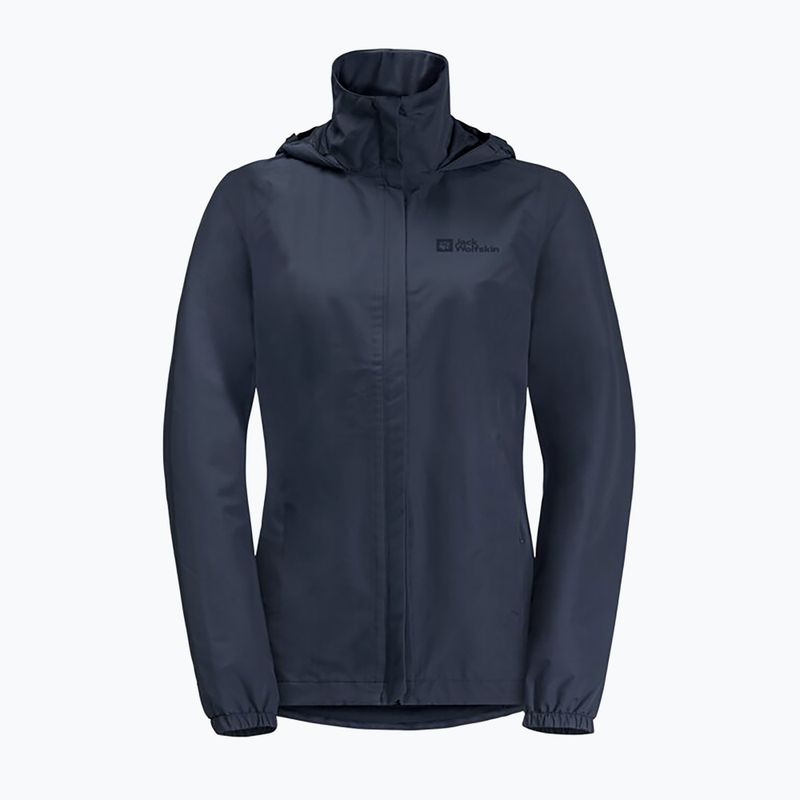 Kurtka przeciwdeszczowa damska Jack Wolfskin Stormy Point 2L night blue 5