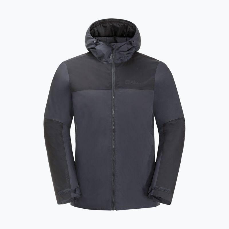 Kurtka zimowa męska Jack Wolfskin Jasper Ins ebony 6