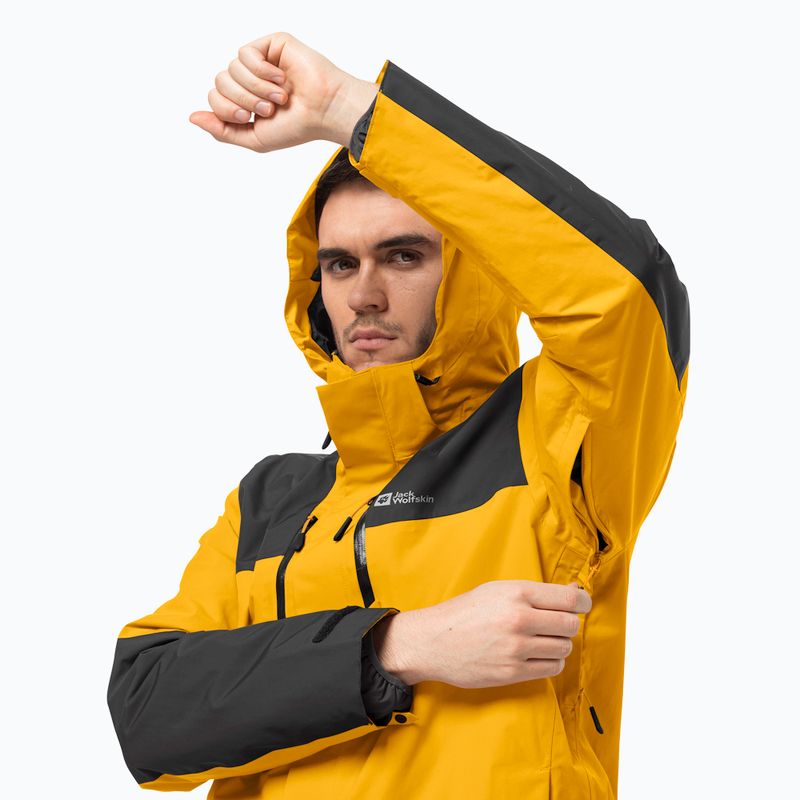 Kurtka 3w1 męska Jack Wolfskin Jasper burly yellow xt 7