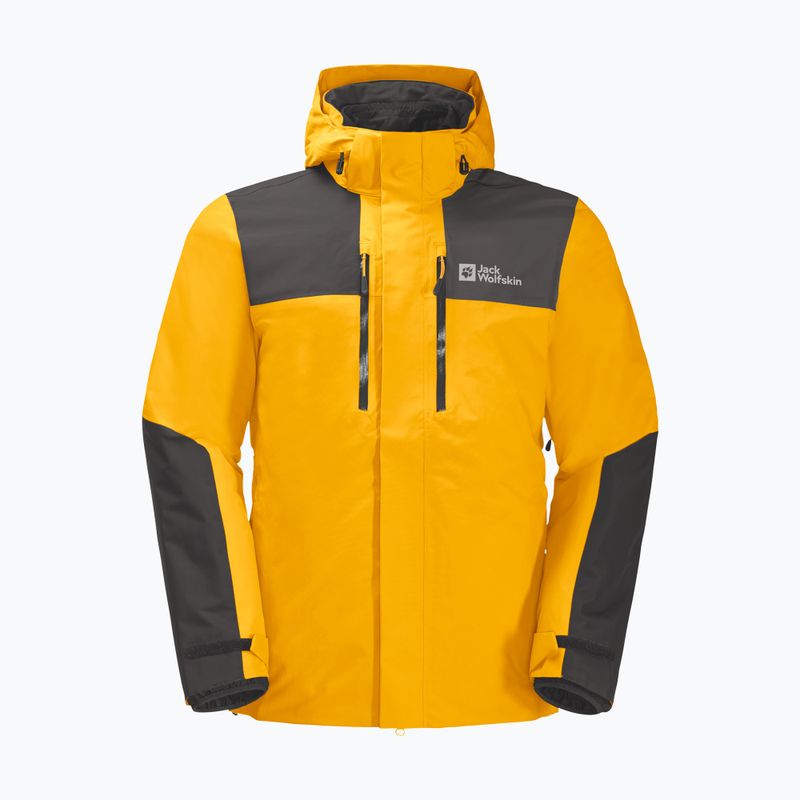 Kurtka 3w1 męska Jack Wolfskin Jasper burly yellow xt 9