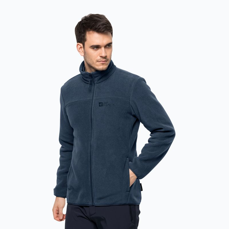 Kurtka 3w1 męska Jack Wolfskin Taubenberg blue coral 3