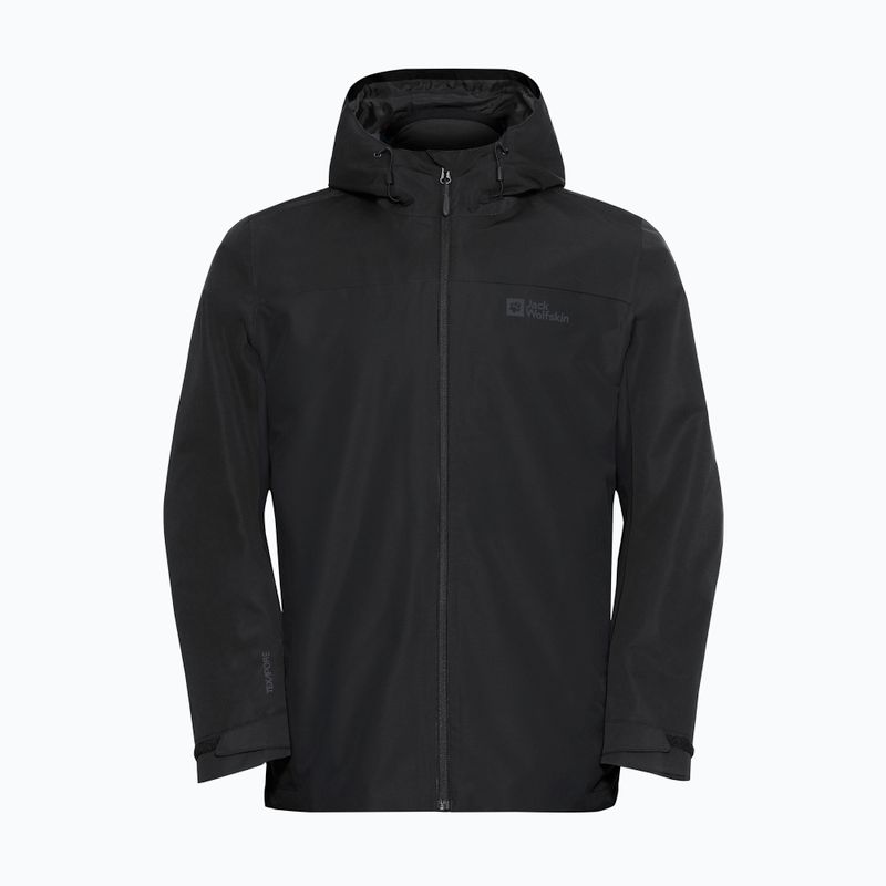 Kurtka 3w1 męska Jack Wolfskin Taubenberg 3In1 black 10