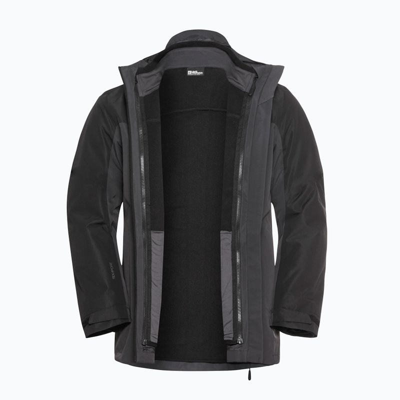 Kurtka 3w1 męska Jack Wolfskin Taubenberg 3In1 phantom 7