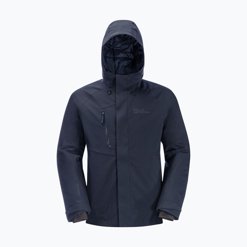 Kurtka zimowa męska Jack Wolfskin Troposphere Ins night blue 6