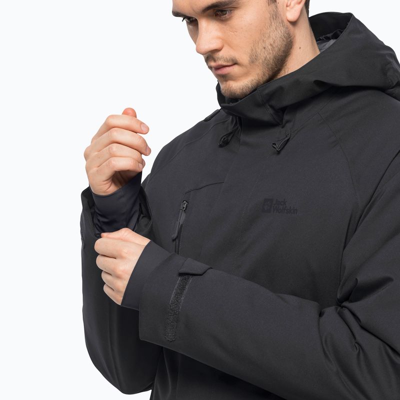 Kurtka zimowa męska Jack Wolfskin Troposphere Ins black 4