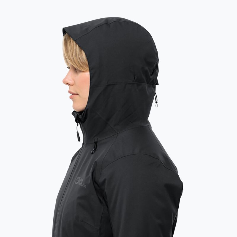 Kurtka zimowa damska Jack Wolfskin Stirnberg Ins black 3