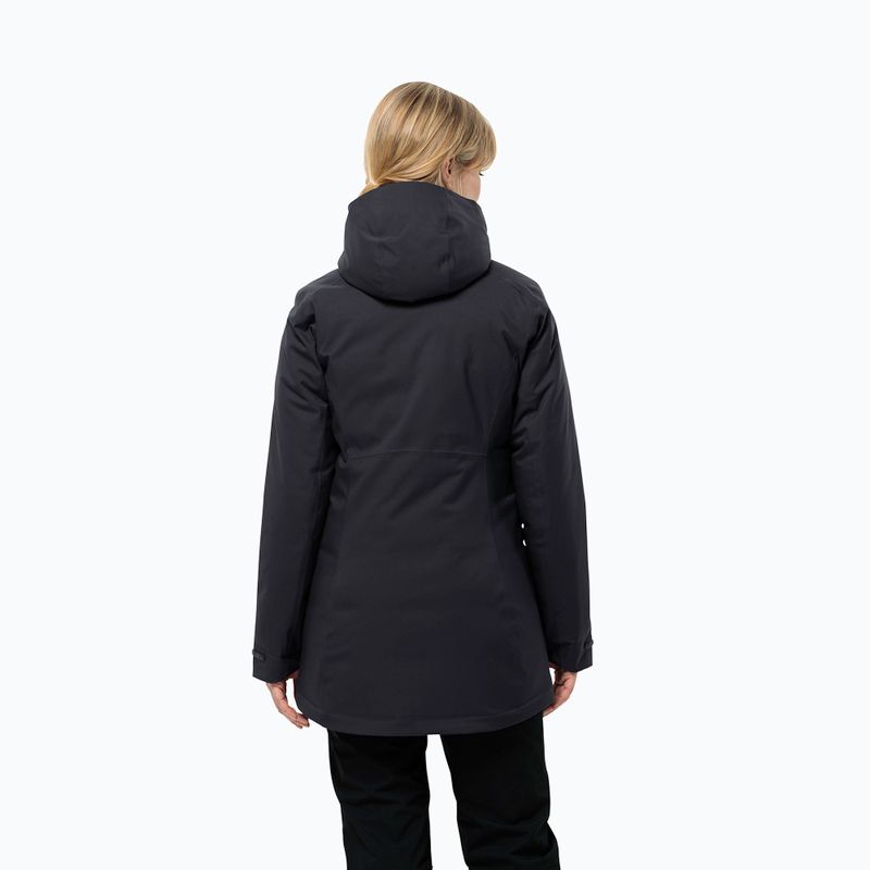 Kurtka zimowa damska Jack Wolfskin Stirnberg Ins black 2