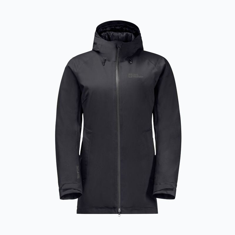Kurtka zimowa damska Jack Wolfskin Stirnberg Ins black 6